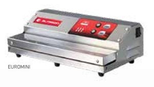 ENVASADORA AL VACÍO ASPIRACIÓN EUROMINI, CON BARRA DE 350 MM.