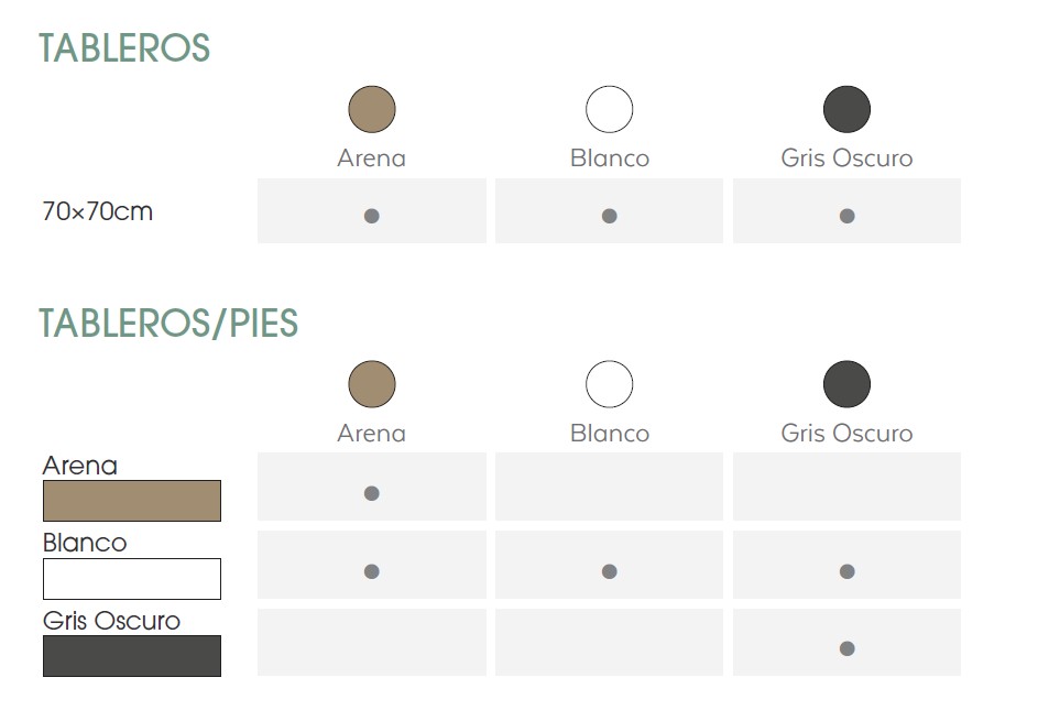 MESA MODELO MARSELLA - Imagen 3